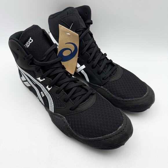 Asics Mens SnapDown 4 Wrestling Shoes US 9 M EU 41.5 Black White NIB - Picture 6 of 13